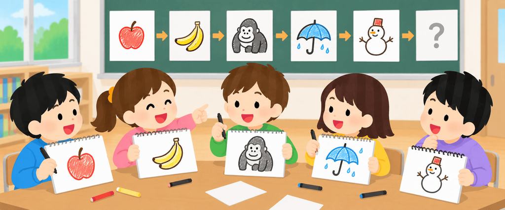 絵しりとり